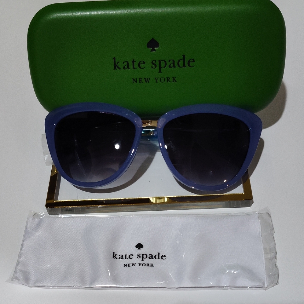 Kate Spade Cissy Blue Sunglasses